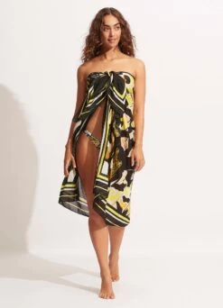 Take Flight Pareo - Wild Lime -Outlet Seafolly Store 54871 SG Wild 20Lime 8