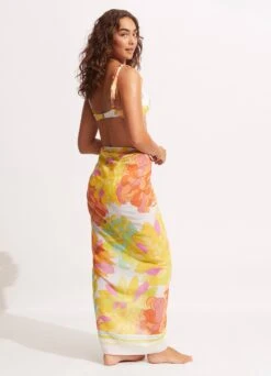 Palm Spring Pareo - Lime Light -Outlet Seafolly Store 54899 SG Limelight 5