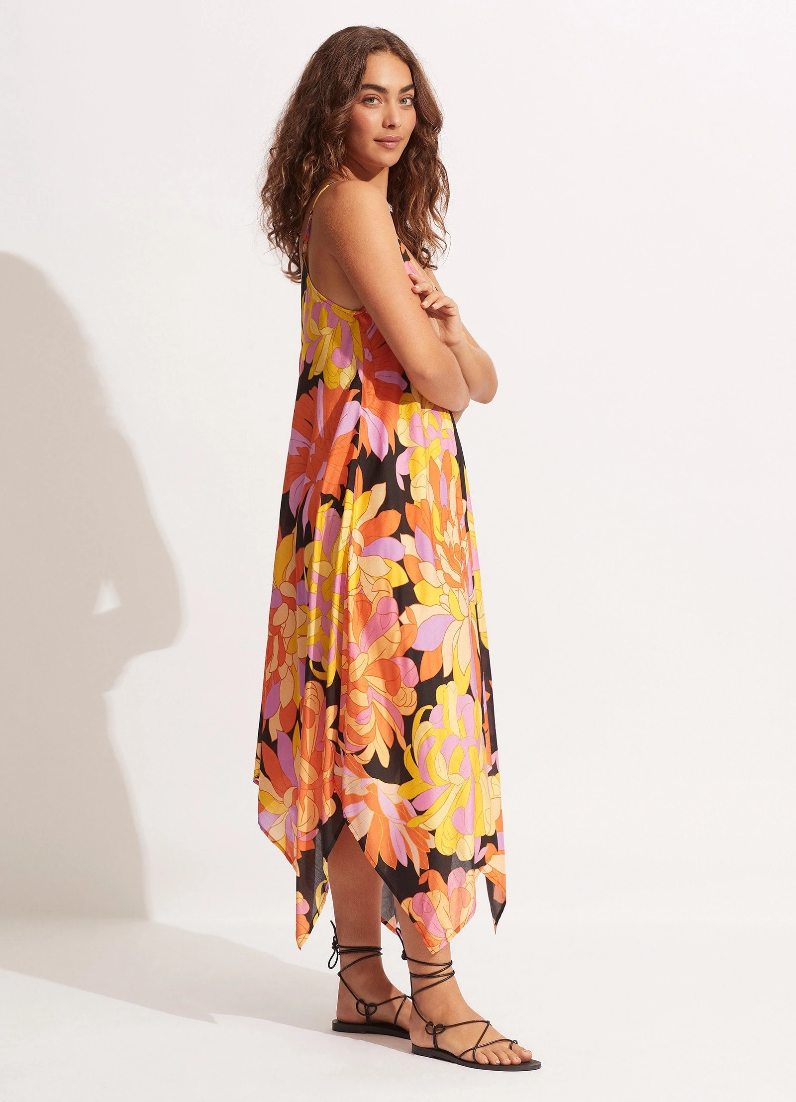 Palm Springs Scarf Dress - Black 5 Palm Springs Scarf Dress - Black - Image 3