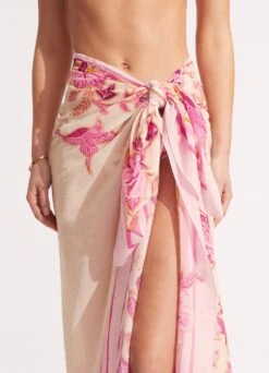 Silk Road Sarong - Parfait Pink -Outlet Seafolly Store 54933 SG ParfaitPnk 6