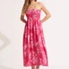 Tie Dye Maxi Skirt/Dress - Rose Pink 1 Tie Dye Maxi Skirt/Dress - Rose Pink -Outlet Seafolly Store 55025 SK RosePink