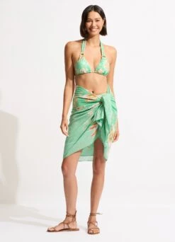 Eden Sarong - Mint -Outlet Seafolly Store 55085 SG Mint 9