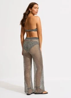 Mesh Effect Pant - Black -Outlet Seafolly Store 55094 PA Black 5