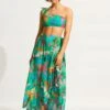 Tropica Wrap Skirt - Jade -Outlet Seafolly Store 55116 SK Jade 3