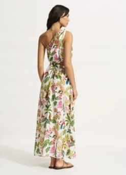 Tropica Midi Dress - Ecru -Outlet Seafolly Store 55123 DR Ecru 5
