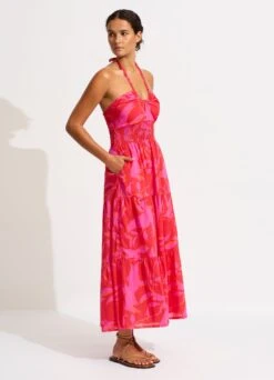 Birds Of Paradise Maxi Dress - Chilli Red 10 Birds Of Paradise Maxi Dress - Chilli Red -Outlet Seafolly Store 55162 DR Chilli 20Red 4