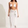 Textured Cotton Beach Wrap - White -Outlet Seafolly Store 71830 White 1 8e0313a3 d392 4b00 ac0d 0b81664be328